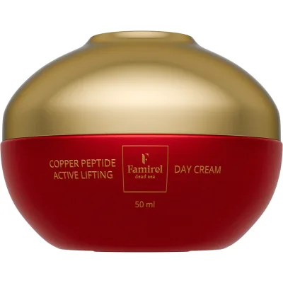 Крем для обличчя Famirel Copper Peptide Day Cream Денний Ліфтинг-актив з пептидами міді 50 мл (7290114085243)