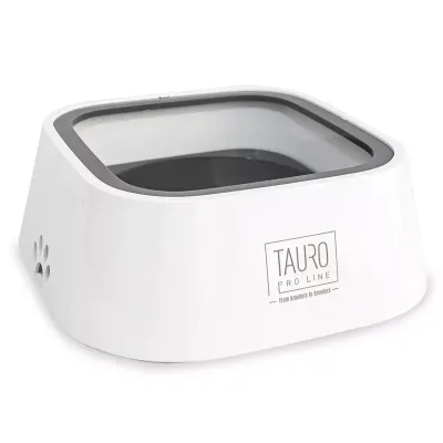 Посуд для собак Tauro Pro Line Сухі вуса 1.5 л сіра (ELP29131)