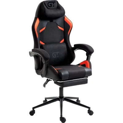 Крісло ігрове GT Racer X-2335 Black/Red