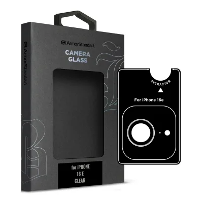 Скло захисне Armorstandart for Camera Supreme BI iPhone 16e Clear (ARM84427)