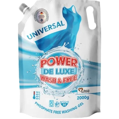 Гель для прання Power De Luxe Універсальний 2 кг (4823128001508)