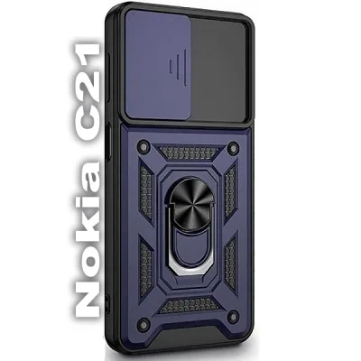 Чохол до мобільного телефона BeCover Military Nokia C21 Blue (709995)