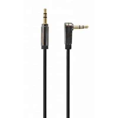 Кабель мультимедійний 3.5mm M to 3.5mm M 1.0m 90° corner Cablexpert (CCAPB-444L-1M)