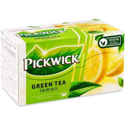 Чай Pickwick зелений з лемонграсом та цедрою лимона 20х2 г (8711000684191)
