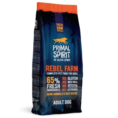 Сухий корм для собак Alpha Spirit Primal Rebel Fram 12 кг (8436586310837)