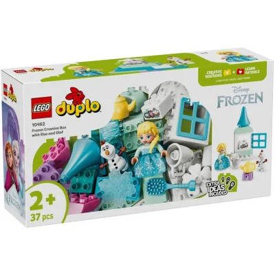 Конструктор LEGO DUPLO Коробка для творчого конструювання «Крижане серце» з Ельзою й Олафом (10462)