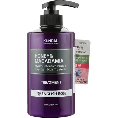 Кондиціонер для волосся Kundal Honey & Macadamia Treatment English Rose 500 мл (8809568740678)