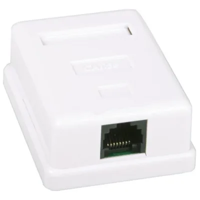 Комп'ютерна розетка Atcom RJ45 x1 UTP 5e (15253)