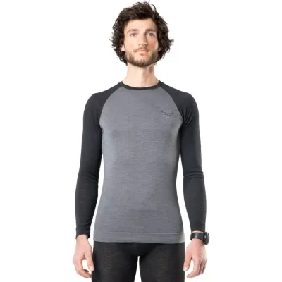 Термокофта Dynafit Tour Light Merino L/S Tee Mns 71364 0911 - S - чорний (016.002.1236)