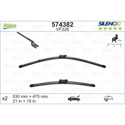 Щітка склоочисника Valeo 574382