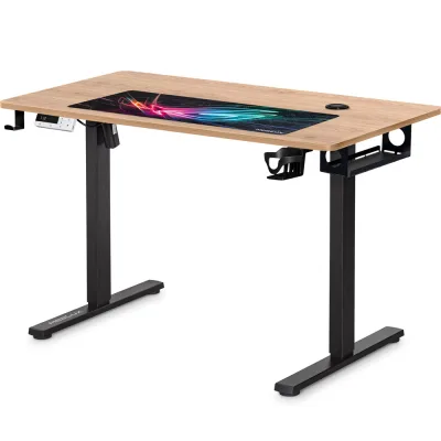 Комп'ютерний стіл Mealux PowerDesk Energy Mahogany з електрорегулюванням висоти (EVO-201 Energy Mahogany/B)