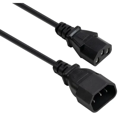 Кабель живлення C13 to C14 1.8m 0.75mm2 copper Vinga (VYPCC13141875CU)