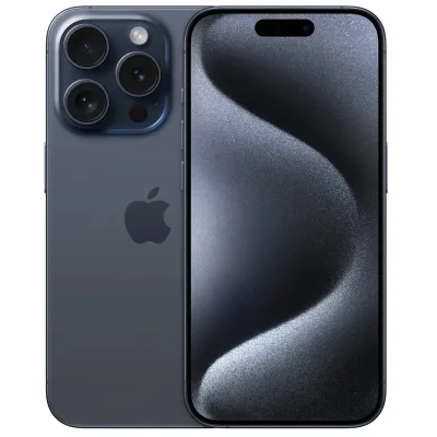 Мобільний телефон Apple iPhone 15 Pro 256Gb Blue Titanium (Grade A) USED (iP15Pr25BuT_A)