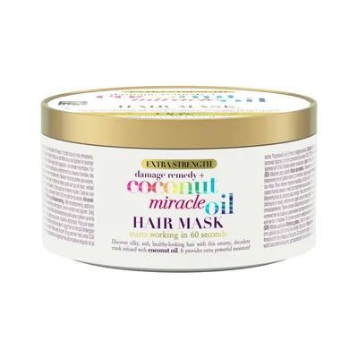 Маска для волосся OGX Coconut Miracle Oil Зміцнювальна 300 мл (3574661685168)