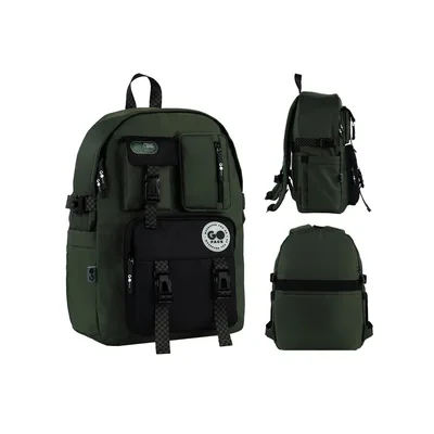 Рюкзак шкільний GoPack Education Teens 2500L хакі (GO26-2500L-4)