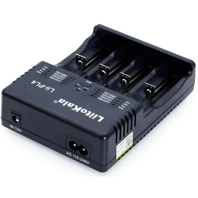Зарядний пристрій для акумуляторів Liitokala 4 Slots, LED, Li-ion/Ni-MH/Ni-Cd/AA/ААA/AAAA/С (Lii-PL4)