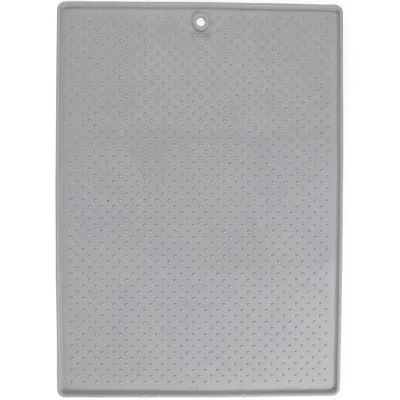 Килимок під миски Dexas Pet Bowl Grippmat SM антиковзкий 33х48 см світло-сірий (0084297308827)