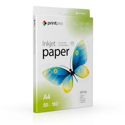 Фотопапір PrintPro A4 (PGE180050A4)