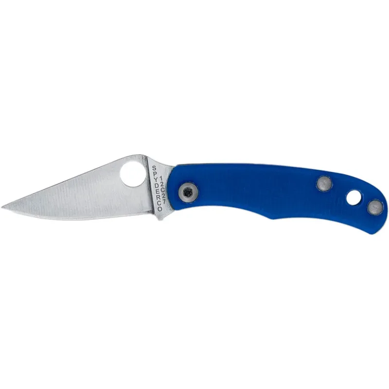 Ніж Spyderco Bug 12C27 G-10 Blue (C133GBLP)