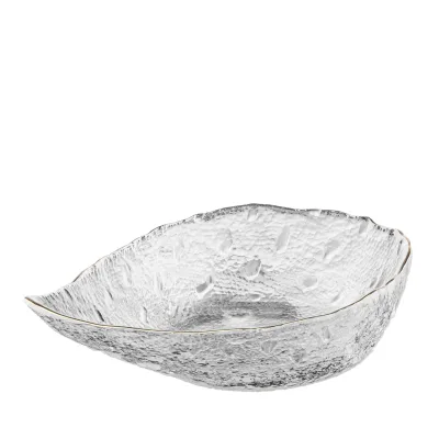 Салатник ARDESTO Leaf 17.5см, скло, прозорий (AR5008)