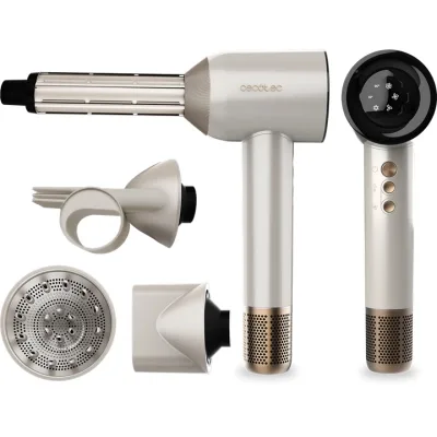 Фен Cecotec DryGlam Waves Champagne 4in1 (A01_EU01_103715)