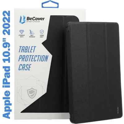 Чохол до планшета BeCover TPU Edge mount Apple Pencil Apple iPad 10.9" 2022/24/11" 2025 Black (708481)