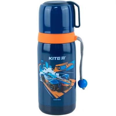 Поїльник-непроливайка Kite Термос 350 мл, Hot Wheels (HW24-301)