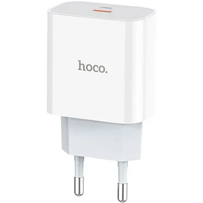 Зарядний пристрій HOCO C76A Plus Speed Source USB-C PD20W White (6931474746917)