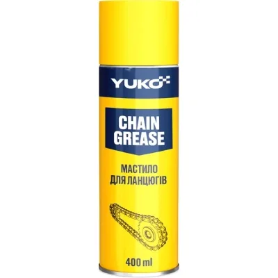 Мастило автомобільне Yuko для ланцюгів Chain Grease 400мл (4823110408124)