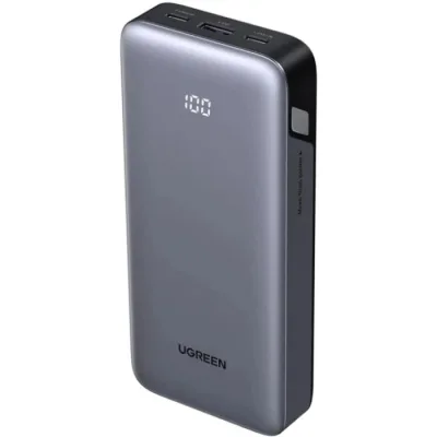 Батарея універсальна Ugreen 20000mAh, 30W, PD, QC, PB532, Gray (55989B)