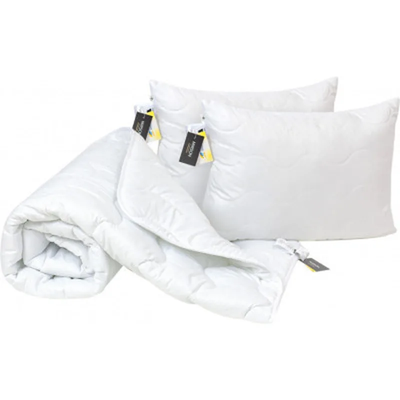 Ковдра MirSon Набір Eco-Soft Всесезонний №1696 Eco Light White Ковдра + по (2200002655262)
