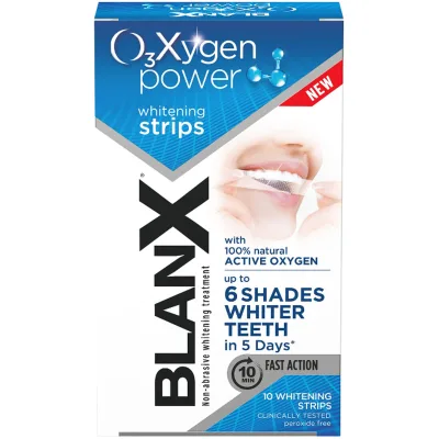 Засіб для відбілювання зубів BlanX Oxygen Power Смужки 10 шт. (8017331065587)