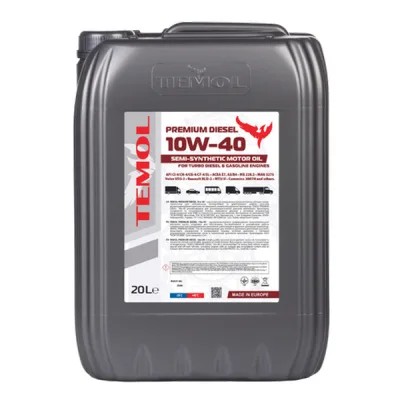 Моторна олива TEMOL Ultra Diesel 10W40 20л (TEMOL 62904)