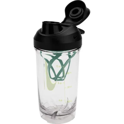 Пляшка для води Nike TR RECHARGE SHAKER BOTTLE 16 OZ N.101.2242.943.16 прозорий, чорний, зелений, жовтий 470 мл (887791805669)