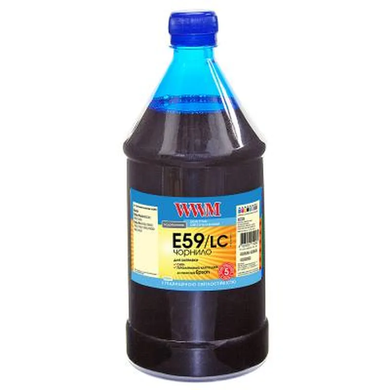 Чорнило WWM Epson StPro 7700/9700/9890 1000г Cyan Water-soluble (E59/C-4)