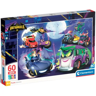 Пазл Clementoni Batwheels серія MAXI, 60 елементів (26597)