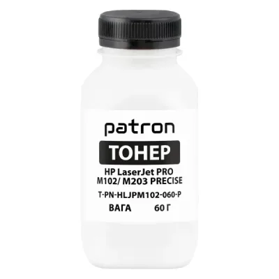 Тонер HP LJ Pro M102/M203 (CF217A/CF230A) Precise 60 г Patron (PN-HLJPM102-060-P)