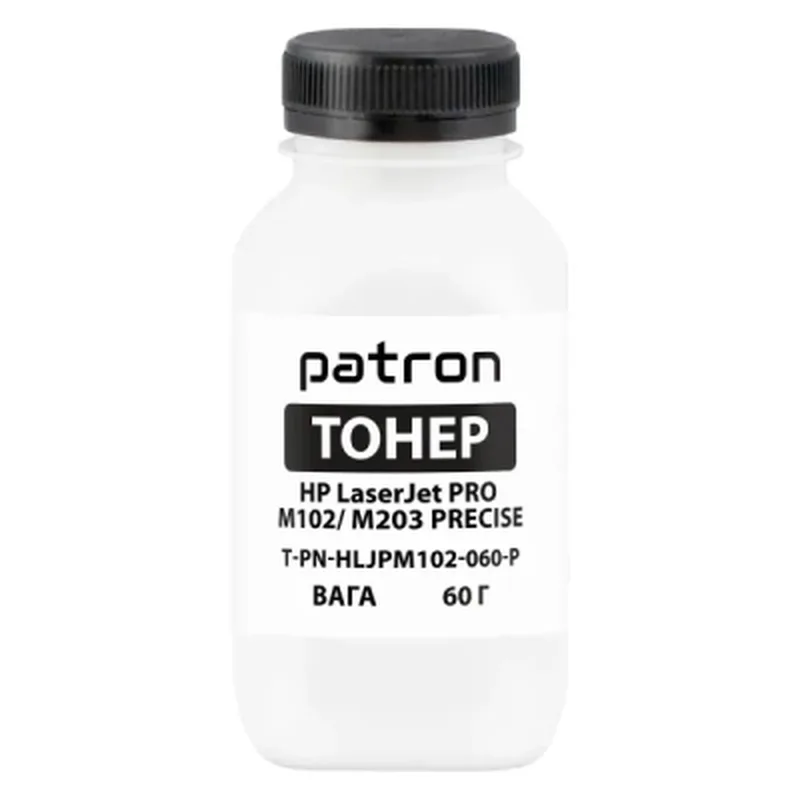 Тонер HP LJ Pro M102/M203 (CF217A/CF230A) Precise 60 г Patron (PN-HLJPM102-060-P)