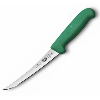 Кухонний ніж Victorinox Fibrox Boning Flex лезо 15см з зел. ручкою