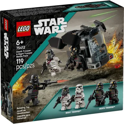 Конструктор LEGO Star Wars Бойовий набір «Боєць смерті та Нічний піхотинець» (75412-)