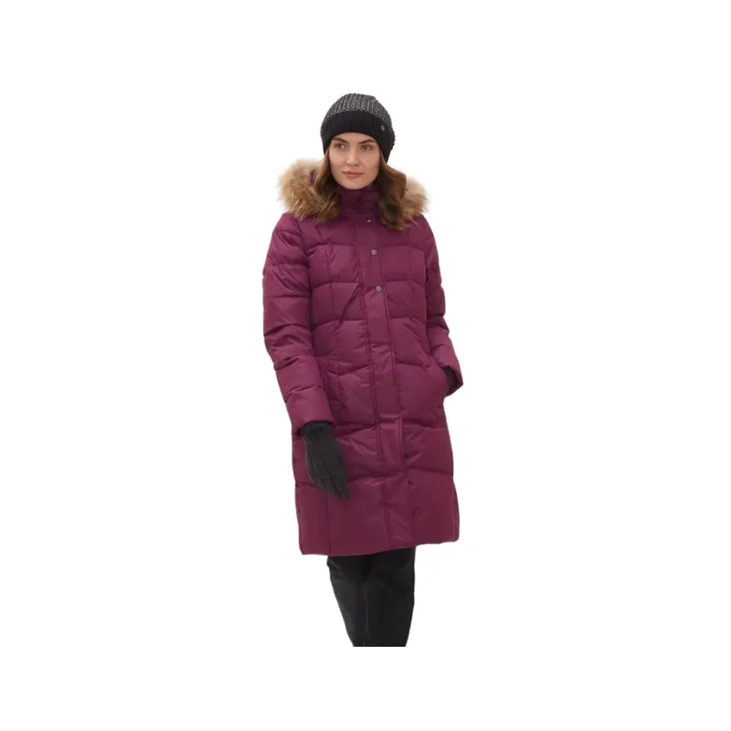 Пальто Huppa YESSICA 12548055 бордовий 80034 M (4741468915555)