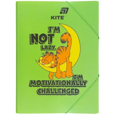 Папка на резинках Kite A4 Garfield (GF25-247)