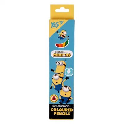 Олівці кольорові Yes Minions 6 кол (290711)