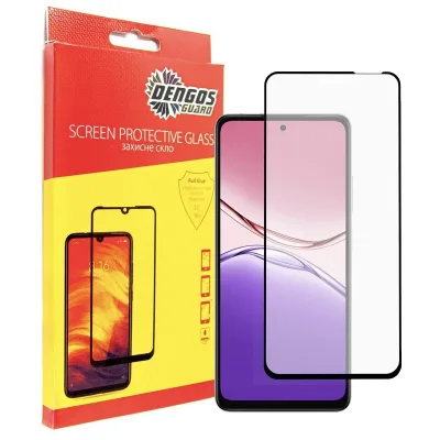 Скло захисне Dengos Full Glue OPPO A5x Black (TGFG-403)