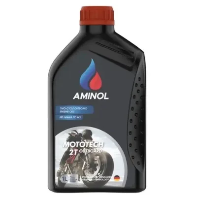 Моторна олива Aminol Mototech 2T Red 1л (AM148735)