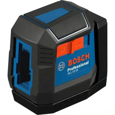 Лазерний нівелір Bosch GLL 12-22, до 12м, 0.3мм/м, чохол, 0.35кг (0.601.065.220)
