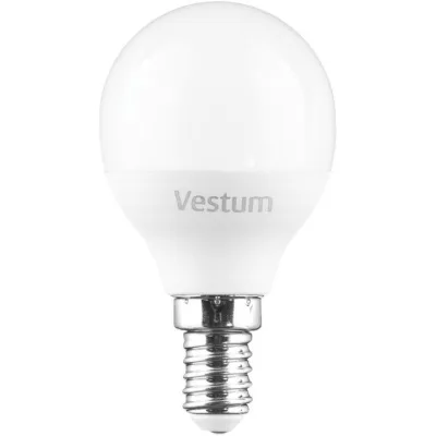 Лампочка Vestum G45 4W 3000K 220V E14 (1-VS-1208)