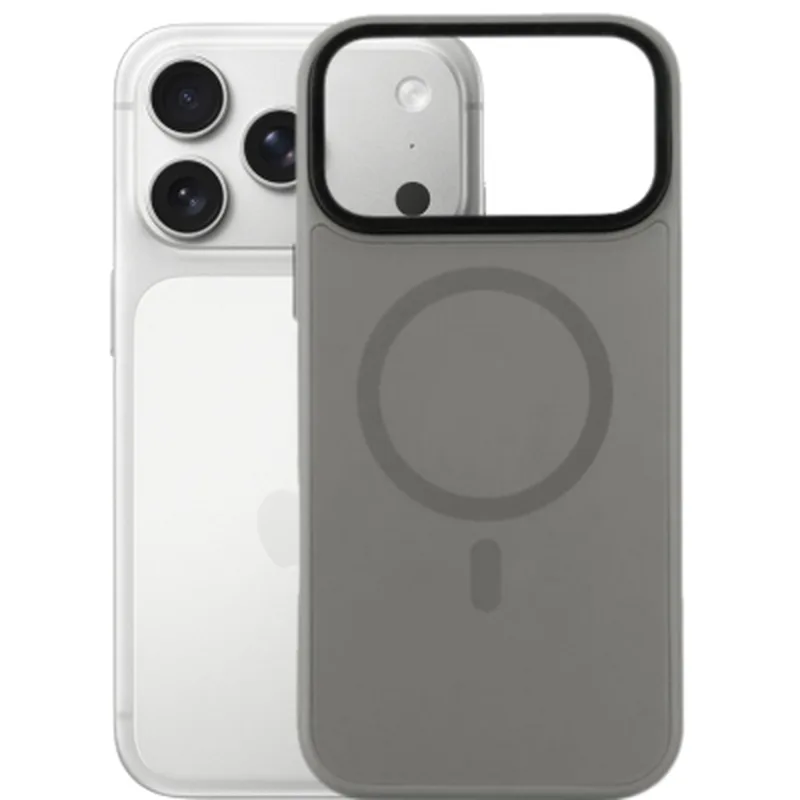 Чохол до мобільного телефона BeCover FIBRA ArcLine MagSafe Apple iPhone 17 Pro Max Gray (715389)