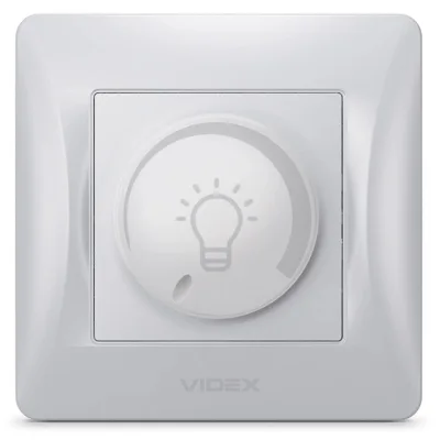 Світлорегулятор Videx BINERA LED 200Вт сереб (VF-BNDML200-SS)