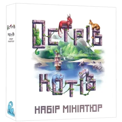 Настільна гра Geekach Games Острів котів: Набір мініатюр (The Isle of Cats: Miniature Pack) (укр.) доповнення (GKCH210mp)